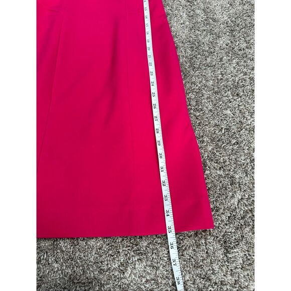Diane von Furstenberg Myla Bodycon Dress Dragon Fruit Pink Tank Knee Length Sz 2 - Picture 6 of 12